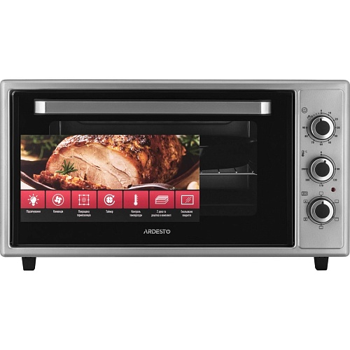 Настольная электрическая духовка Ardesto MEO-F48CGR Настольная электрическая духовка Ardesto MEO-F48CGR