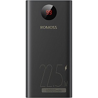 Внешний аккумулятор Romoss PEA40PF 40000mAh 22.5W Black (PEA40-152-2133H)