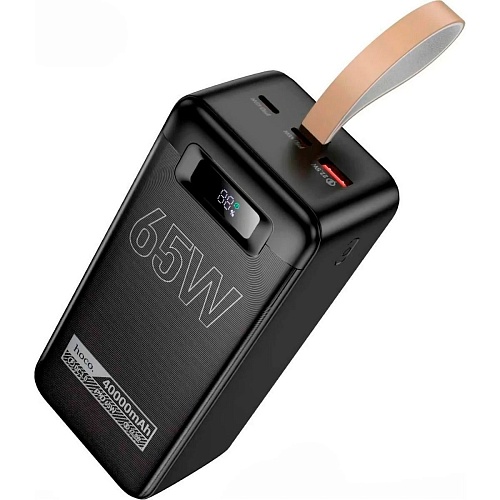 Внешний аккумулятор Hoco DB82 Aquila 40000mAh 65W Black Витрина Внешний аккумулятор Hoco DB82 Aquila 40000mAh 65W Black Витрина