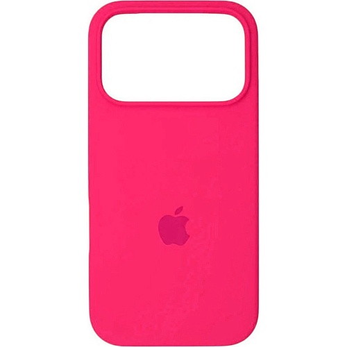 Чехол Silicone Case для Apple iPhone 17 Pro Shiny Pink AA