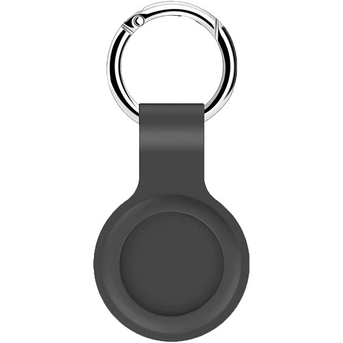 Чехол для поисковой метки Apple AirTag Silicone Key Ring Grey HC