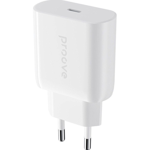 Сетевое зарядное устройство Proove Rapid 20W USB-C White (WCRP20000102)