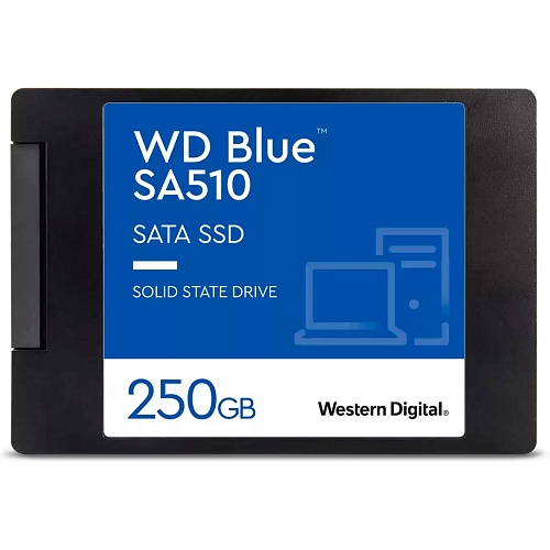 SSD накопитель WD Blue SA510 250GB (WDS250G3B0A)