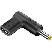 Переходник PRC USB-C to DC Adapter YX-06 PD19 5V 5.5x2.5мм Black Переходник PRC USB-C to DC Adapter YX-06 PD19 5V 5.5x2.5мм Black