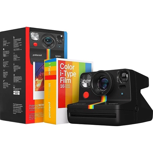 Фотокамера моментального друку Polaroid Now+ Gen 2 E-box Black - придбати в Дніпрі, Україні: ціна, характеристики | інтернет-магазин TOUCH