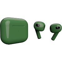 Навушники Apple AirPods 3 Dark Green Gloss (MME73) - придбати в Дніпрі, Україні: ціна, характеристики | інтернет-магазин TOUCH Навушники Apple AirPods 3 Dark Green Gloss (MME73) - придбати в Дніпрі, Україні: ціна, характеристики | інтернет-магазин TOUCH