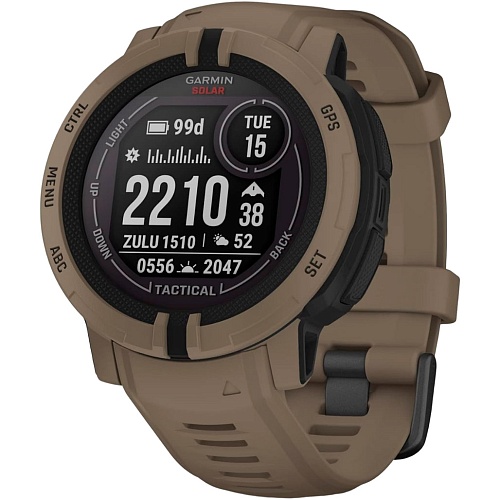 Смарт-часы Garmin Instinct 2 Solar Tactical Edition Coyote Tan (010-02627-14)