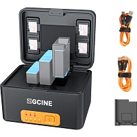 Зарядное устройство ZGCINE Charging Case Battery for GoPro HERO 5/6/7/8/9/10/11 Black (PS-G10)