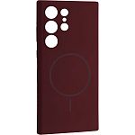 Чохол DK Luxury Silicone Case with MagSafe для Samsung Galaxy S25 Ultra Plum