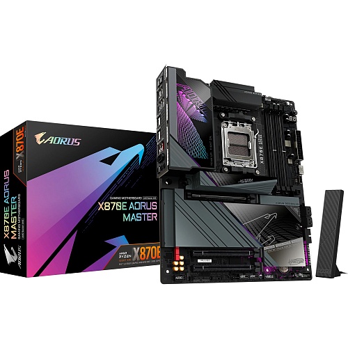 Материнська плата AORUS X870E Master EU - придбати в Дніпрі, Україні: ціна, характеристики | інтернет-магазин TOUCH