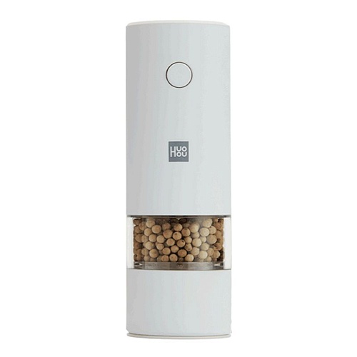Измельчитель соли и перца HuoHou Electric Grinder White (HU0142)