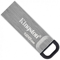 USB флеш-накопичувач Kingston DataTraveler Kyson 128GB USB-A 3.2 Gen 1 Silver/Black (DTKN/128GB) - придбати в Дніпрі, Україні: ціна, характеристики | інтернет-магазин TOUCH USB флеш-накопичувач Kingston DataTraveler Kyson 128GB USB-A 3.2 Gen 1 Silver/Black (DTKN/128GB) - придбати в Дніпрі, Україні: ціна, характеристики | інтернет-магазин TOUCH