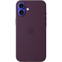 Чехол Apple Silicone Case with MagSafe для iPhone 16 Plus Plum (MYYD3ZM/A)