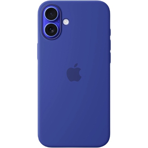 Чехол Apple Silicone Case with MagSafe для iPhone 16 Plus Ultramarine (MYYF3ZM/A)