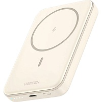 Внешний аккумулятор Ugreen PB561 10000mAh 20W Beige (25208) Внешний аккумулятор Ugreen PB561 10000mAh 20W Beige (25208)