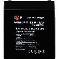 Аккумулятор LogicPower AGM 12V (12V/5Ah/60Wh) (3861) Аккумулятор LogicPower AGM 12V (12V/5Ah/60Wh) (3861)