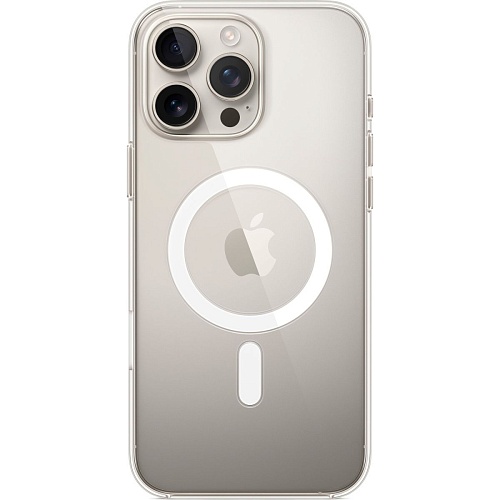 Чохол Clear Case with MagSafe для Apple iPhone 16 Pro Max Transparent AAA - придбати в Дніпрі, Україні: ціна, характеристики | інтернет-магазин TOUCH