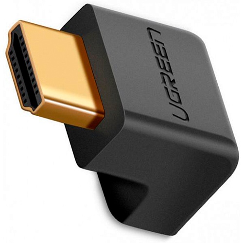 Перехідник Ugreen HDMI Male to Female Adapter Down 90° (20109) - придбати в Дніпрі, Україні: ціна, характеристики | інтернет-магазин TOUCH