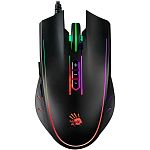 Миша Bloody Q81 Neon X'Glide Curve Black