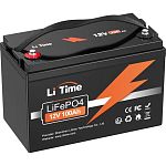 Акумулятор Li Time LiFePO4 12V (12.8V/100Ah/1280Wh)