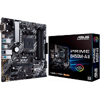 Материнська плата Asus Prime B450M-A II - придбати в Дніпрі, Україні: ціна, характеристики | інтернет-магазин TOUCH