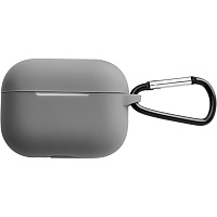 Чехол Silicone Case + Carbine для AirPods Pro 2 Grey Чехол Silicone Case + Carbine для AirPods Pro 2 Grey