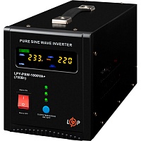 Источник бесперебойного питания (ИБП) LogicPower LPY-PSW-1000VA+ 700Вт (22871) Источник бесперебойного питания (ИБП) LogicPower LPY-PSW-1000VA+ 700Вт (22871)