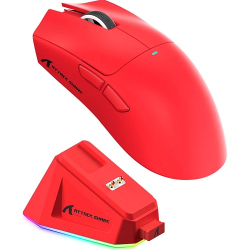 Миша Attack Shark X11 Red - придбати в Дніпрі, Україні: ціна, характеристики | інтернет-магазин TOUCH