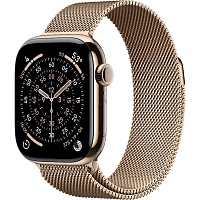 Смарт-часы Apple Watch Series 11 GPS + Cellular 42mm Gold Titanium Case with Gold Milanese Loop (MF8Y4) Смарт-часы Apple Watch Series 11 GPS + Cellular 42mm Gold Titanium Case with Gold Milanese Loop (MF8Y4)