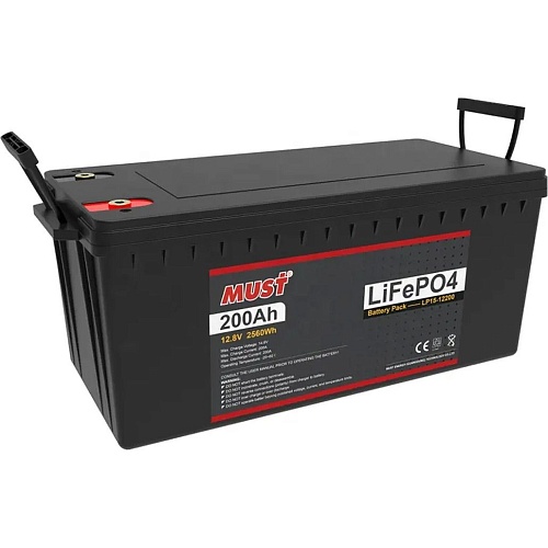 Акумулятор Must LiFePO4 24V (25.6V/200Ah/5120Wh) (LP15-24200) - придбати в Дніпрі, Україні: ціна, характеристики | інтернет-магазин TOUCH