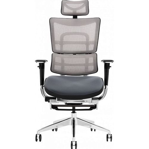 Офисное кресло GT Racer X-801L Bright Gray (W-20 B-40)