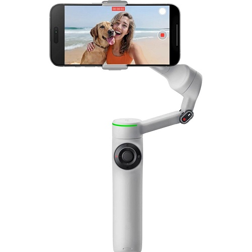 Стабилизатор видеосъемки Insta360 Flow 2 Pro Grey (CINSABQB-G)