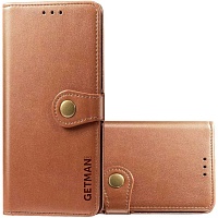 Чохол-книжка GETMAN Gallant Cover Case для Xiaomi Redmi 12C/11A Brown