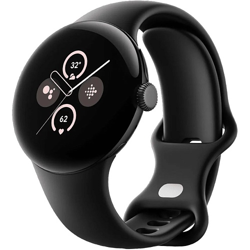 Смарт-часы Google Pixel Watch 2 Matte Black Case/Obsidian Active Band EU