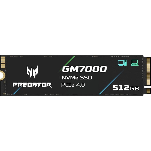 SSD накопитель Acer Predator GM7000 512GB (BL.9BWWR.104)