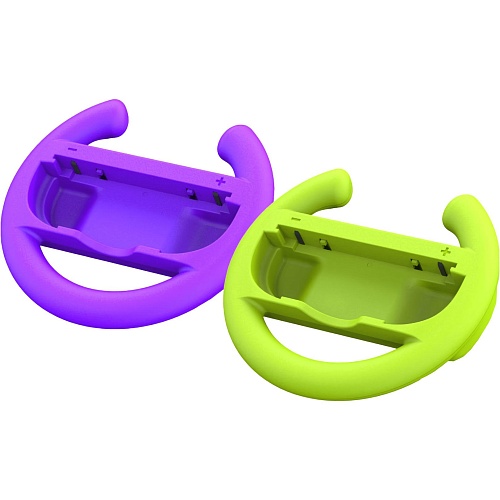 Кермо для геймпадів Yaxo Joy-Con Wheels Green + Purple 2 шт (YGWSJCH02CM) - придбати в Дніпрі, Україні: ціна, характеристики | інтернет-магазин TOUCH