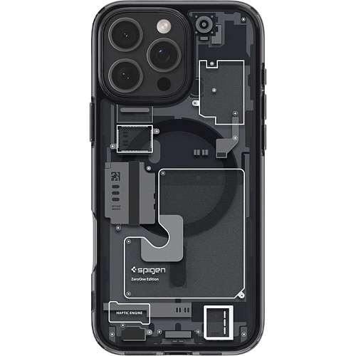 Чехол Spigen Ultra Hybrid with MagSafe для Apple iPhone 16 Pro Zero One (ACS08135)