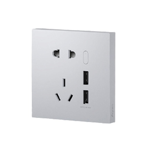 Умная розетка Aqara Smart Socket H1 USB (QBCZ15LM) White