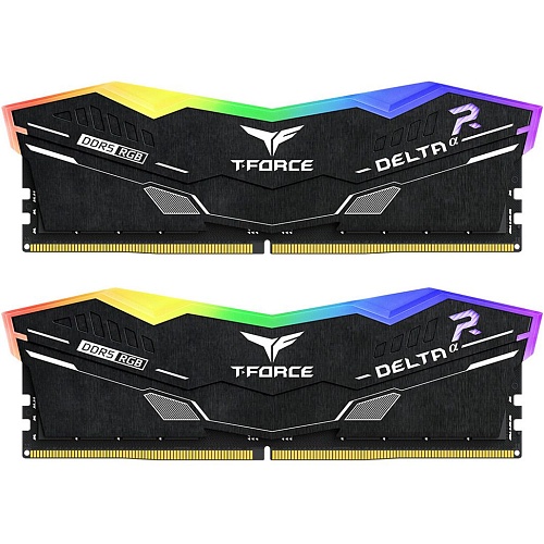 Модуль памяти DDR5 TEAM T-Force Delta α RGB 2x16GB 6000 MHz Black (FF7D532G6000HC30DC01)