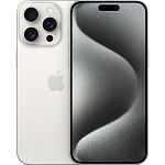 Смартфон Apple iPhone 15 Pro Max 1TB White Titanium (MU7H3)