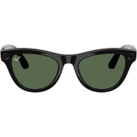 Смарт-очки Ray-Ban Meta Skyler Gen 2 Standard Shiny Black Frame / G-15 Green Lenses (RW4014 601/71 52-20)