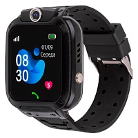 Детские смарт-часы AmiGo GO007 FLEXI GPS (Black)