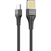 Кабель Proove Double Way Silicone USB-А to Micro-USB 1m Black (CCDS20001301) - придбати в Дніпрі, Україні: ціна, характеристики | інтернет-магазин TOUCH Кабель Proove Double Way Silicone USB-А to Micro-USB 1m Black (CCDS20001301) - придбати в Дніпрі, Україні: ціна, характеристики | інтернет-магазин TOUCH