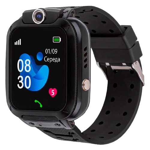 Дитячий смарт-годинник AmiGo GO007 FLEXI GPS (Black) - придбати в Дніпрі, Україні: ціна, характеристики | інтернет-магазин TOUCH