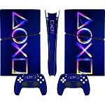 Наклейки для консолі DK Console Skin Sticker для PS5 Slim Digital (0231)