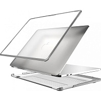 Пластиковая накладка (верх и низ) DK HardShell Case для Apple MacBook Pro 16" M1-M4 A2485/A2780/A2991/A3403/A3186 (2021-2024) Gray