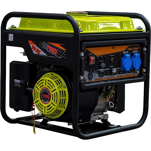 Інверторний бензиновий генератор Genpower GBG 50IX - придбати в Дніпрі, Україні: ціна, характеристики | інтернет-магазин TOUCH