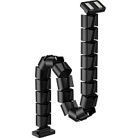 Органайзер для зберігання кабелів OfficePro CM800B Black 