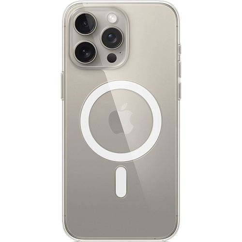 Чохол Clear Case with MagSafe для Apple iPhone 15 Pro Max Transparent AAA - придбати в Дніпрі, Україні: ціна, характеристики | інтернет-магазин TOUCH