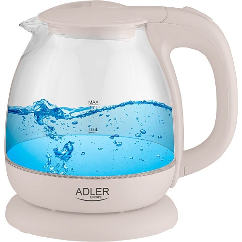 Електрочайник Adler AD 1283 Cream - придбати в Дніпрі, Україні: ціна, характеристики | інтернет-магазин TOUCH